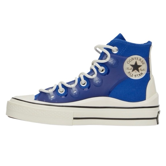 RARE‼️ Unisex NIB CONVERSE Chuck 70 Utility Hi Sneakers, Blue/White, M9.5/W11.5 - Picture 1 of 7